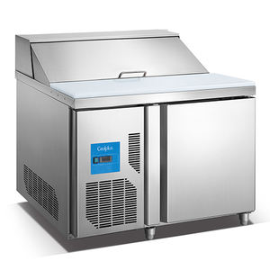 3 porte 1.8M controsoffitto insalata frigorifero cucina refrigerazione in stile asiatico pizzeria panca refrigerata per <span class=keywords><strong>Pizza</strong></span> - Product Image 2