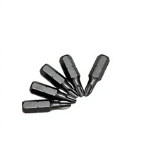 Embouts de tournevis forgés PH2 de 25 mm (1/4H) pour cloisons sèches, OEM, sablés, à pointe magnétique, pour bricolage