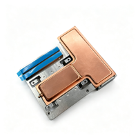 Dissipateur thermique à ailettes en aluminium sur mesure pour Mini PC NUC, OEM ODM, revêtement poudré noir, fabrication ISO, MOQ 1 pièce. HC-DF05-031401 T1