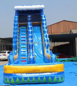 Tobogán Acuático Inflable <span class=keywords><strong>de</strong></span> PVC Comercial <span class=keywords><strong>de</strong></span> Tamaño Personalizado para Juegos <span class=keywords><strong>de</strong></span> Parques Acuáticos, para Uso en Interiores y Exteriores, para Parques <span class=keywords><strong>de</strong></span> Trampolines, por Xinyue - Product Image 1