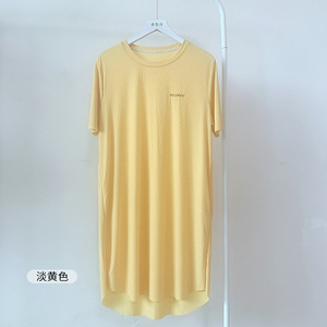 <span class=keywords><strong>Abiti</strong></span> per la <span class=keywords><strong>casa</strong></span> primaverili ed estivi abito a righe donna taglie forti camicia <span class=keywords><strong>da</strong></span> notte in <span class=keywords><strong>cotone</strong></span> a maniche corte top <span class=keywords><strong>da</strong></span> notte abito <span class=keywords><strong>da</strong></span> notte Sexy <span class=keywords><strong>da</strong></span> notte - Product Image 5