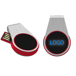 Clé USB rotative en gros 32 Go 16 Go avec LED et échantillons gratuits pour ordinateur - Product Image 4