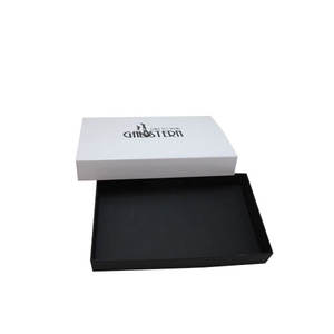 Custom logo Luxury Paper Cardboard Clothing Garment <b>Box</b> Packaging Wholesale <b>Black</b> Shipping <b>Box</b> - Product Image 3