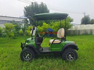 Carrito de Golf Eléctrico de Lujo con 6 Asientos (4+2), Elevado, con Batería de Litio, para Transporte en Campus o Parques, Personalizado por el Fabricante - Product Image 4