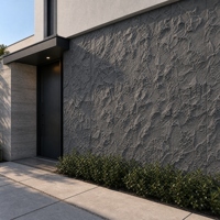 Revêtement mural en pierre artificielle imitation roche 1200x600mm, plaque à grain continu pour décoration de façade et murs décoratifs