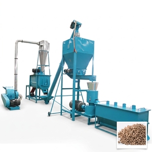 Nouvelle ligne de production économique de granulés d'aliments pour animaux certifiée CE ISO9001, capacité de 600-1000 kg/h, prix direct usine, vente en gros - Product Image 1