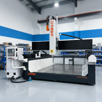 Machine de fraisage CNC à 3 axes RC 1325 avec axe rotatif pour la sculpture 3D, la gravure, le travail du bois, la fabrication de meubles, de portes de placards en MDF