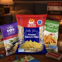 Sacs en plastique écologiques personnalisés avec fermeture éclair, imprimés en gravure, en PE LLDPE+PA, résistants à l'humidité, pour chips, bonbons, aliments congelés