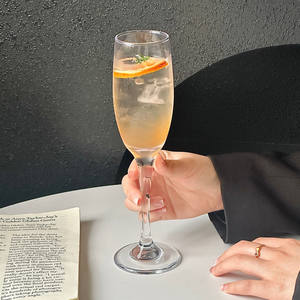 Copas de Champán al por Mayor, Copas de Cristal en Forma de Tulipán para Vino Espumoso, Copas con Tallo para Beber, para Bodas, Fiestas, Bares - Product Image 3