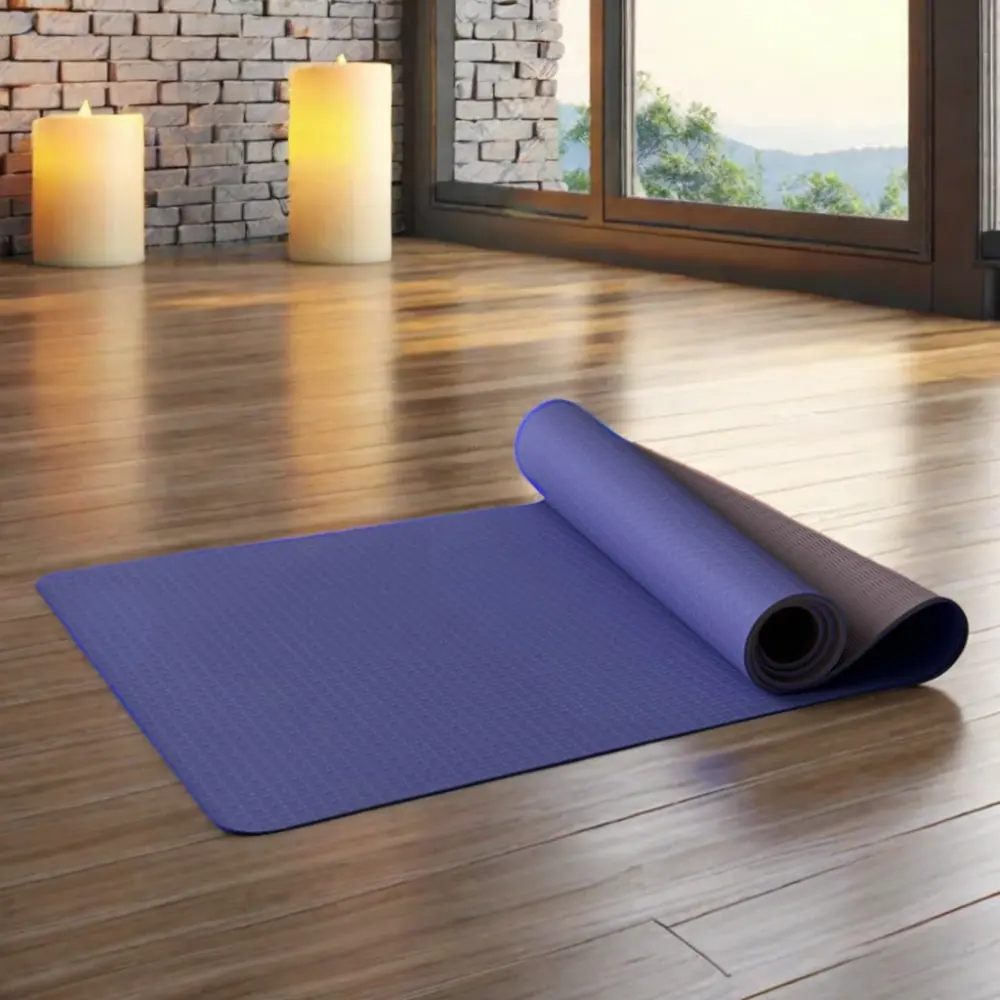 Gran oferta, esterilla de Yoga de Material TPE personalizada, esterilla de Yoga ecológica