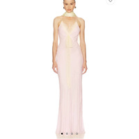 Robe fourreau sexy à col en V et bretelles, coupe ajustée, avec empiècements en dentelle, longueur maxi, séchage rapide, pour femme, idéale pour l'été