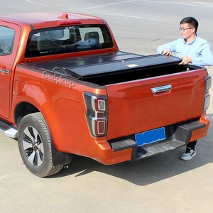 ฝาครอบรถกระบะอะลูมิเนียม <span class=keywords><strong>F150</strong></span>รถฟอร์ดแบบฝาพับ T6 T7/T8 Chevrolet Silverado Isuzu NP300-Hard - Product Image 6