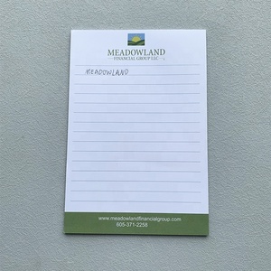 Tùy chỉnh in cá nhân A4 A5 văn phòng kinh doanh hội nghị văn phòng phẩm notepad viết giấy lưu ý <span class=keywords><strong>Memo</strong></span> Pads với logo - Product Image 4