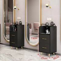 Carrito de Almacenamiento Móvil para Salón - Gabinete Rodante Multifuncional con Cajones para Salones de Belleza