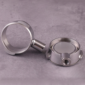 Boxin BXNH-001 Outils de barista CNC, accessoires pour café expresso, porte-filtre creux sans fond en acier inoxydable 58 mm <span class=keywords><strong>Delonghi</strong></span> - Product Image 5