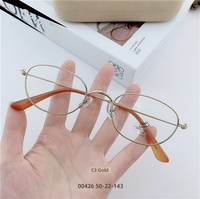 Fakem-Louis2025 Nuevo Diseño Ultraligero Sin Tornillos, Montura de Gafas Ópticas Anti-Luz Azul con Lentes AC para Miopía Femenina 00426