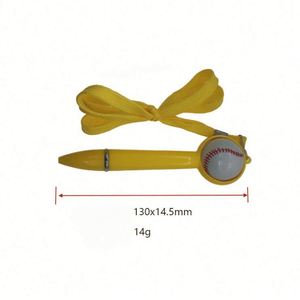 Custom Soccer Ballpoint Pens with Lanyard - Ideal for Office, <b>Scrapbooking</b>, Party Favors, and Promotional Gifts - Product Image 4