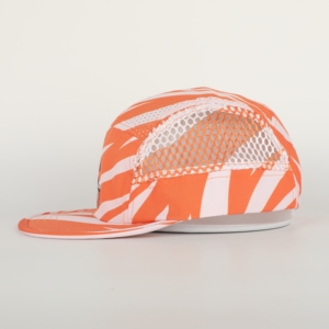Best Quality Custom Polyester Sports <b>Hat</b> <b>for</b> Adults Breathable Wholesale Camp Caps Perforated Mesh Digital Printing Sporty Style - Product Image 3
