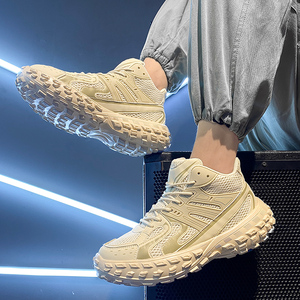 Greatshoes Sneakers personnalisées Baleciaga pour hommes, basketball, sneakers en matériaux écologiques, sneakers personnalisables à tige haute - Product Image 2