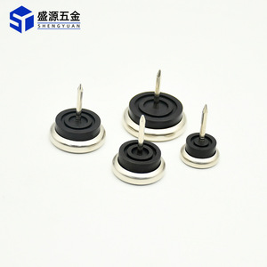 Shengyuan Furniture <b>Leg</b> Cold-Rolled Steel Nickel Plating Slip-Resistant <b>Sofa</b> Chair Table Feet - Product Image 3