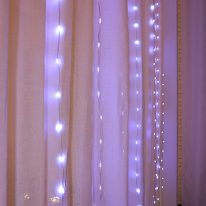 Cortina LED 300led guirnalda cadena luz USB Hada carámbano alambre de cobre Control remoto <span class=keywords><strong>Navidad</strong></span> boda jardín ventana <span class=keywords><strong>exterior</strong></span> - Product Image 6