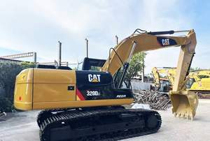 Excavatrice sur chenilles CAT 320D2 d'occasion, peinture d'origine, bien entretenue, prête pour la construction et les travaux de terrassement, certifiée CE - Product Image 2