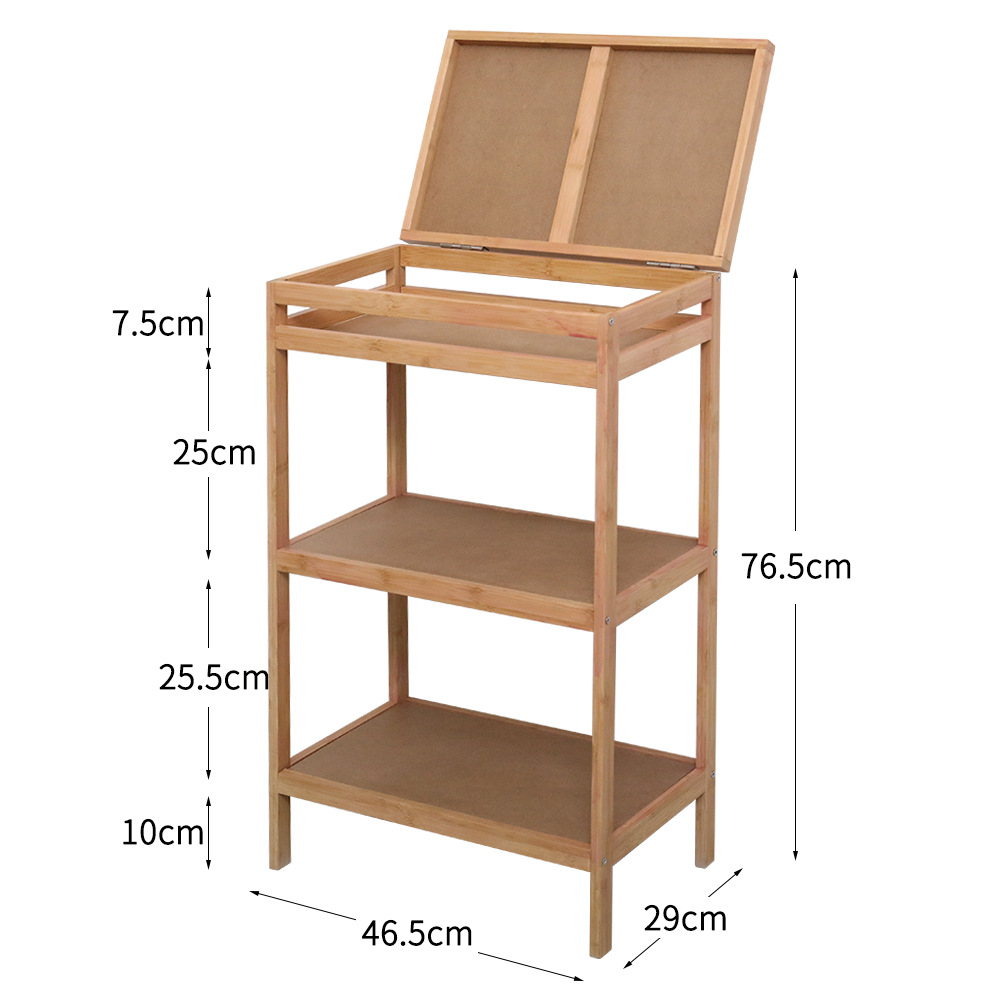 Ротанговый напольный многоуровневый стеллаж для ванной комнаты гостиной стеллаж для хранения