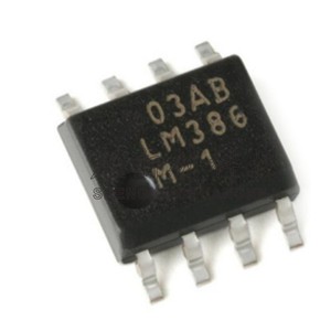 Lm386mx-1/Nopb/Soic-8 Audio Power Amplifier Low Voltage Surface Mount For Portable Audio Devices <b>Consumer</b> <b>Electronics</b> - Product Image 3
