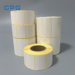 Manufacturer Wholesale Customized 30X40mm 100x150mm Thermal Shipping Labels <b>Roll</b> Adhesive Package Printing Stickers - Product Image 1