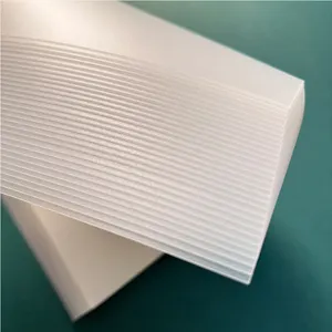 Nuevo producto Personalización PP PET PVC Encuadernación de cubierta de libro de tamaño personalizado duro