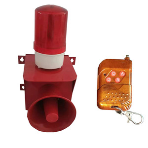 Alarme sonore et visuelle pour micro-ondes Swjz82, 220V, rouge, pour grues d'usine, chariots élévateurs, voyant d'avertissement de construction - Product Image 1