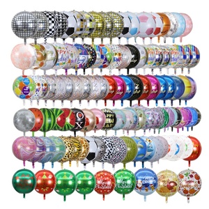 Globos inflables de helio 4D para el día de la tierra, <span class=keywords><strong>globo</strong></span> redondo azul de 22 pulgadas, para parque infantil, MTF, venta al por mayor - Product Image 3