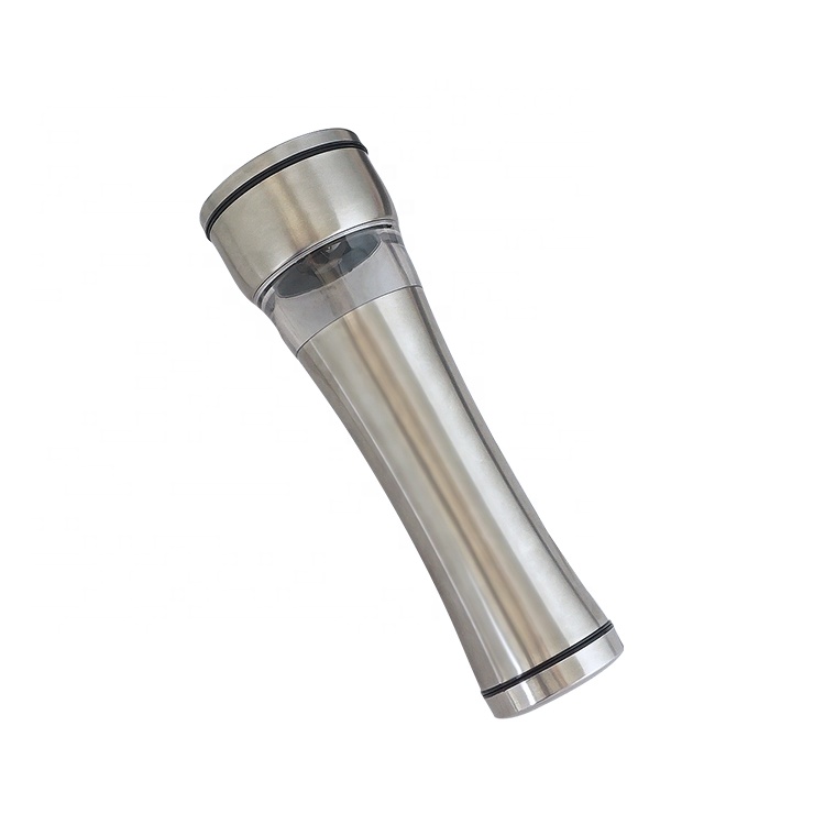 Высококачественная ручная стеклянная бутылка мельница для специй/мельница для соли и перца из нержавеющей стали