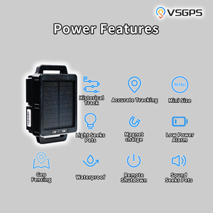 Dispositivo de Rastreo Solar para Mascotas, Ganado, Animales Grandes, <span class=keywords><strong>Collar</strong></span> para Vacas, Dispositivos Eléctricos, Rastreador GPS - Product Image 5