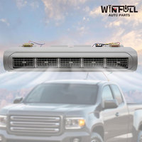 Évaporateur universel à double arbre AC avec 5 volets et tuyau de drainage pour camion, camping-car, autobus scolaire
