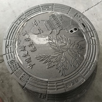 Couvercle de manhole anti-ensablement avec verrouillage pour routes publiques