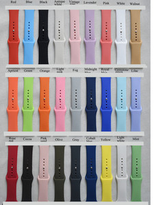 De goma de silicona reloj de pulsera <span class=keywords><strong>correa</strong></span> de silicona de <span class=keywords><strong>Apple</strong></span> <span class=keywords><strong>Watch</strong></span> <span class=keywords><strong>Correa</strong></span> 38 <span class=keywords><strong>40</strong></span> <span class=keywords><strong>MM</strong></span> - Product Image 6