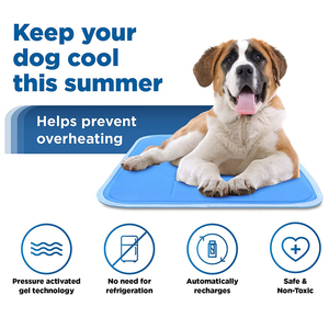 Trending Products 2026 New Arrivals Custom Cool Pet <b>Pad</b> Self-<b>Cooling</b>, Pressure Activated Mat for Dogs & Cats - Product Image 2