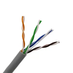 High performance manufacture 4 pairs 26awg cat5e cable copper utp cat5 cat5e cable price per meter cheap