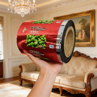 Meilleur fournisseur de film d'emballage alimentaire en plastique brillant résistant à l'humidité, sur mesure, avec votre logo