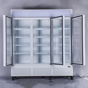 Réfrigérateur commercial certifié ETL pour boissons, 28 pieds cubes, vitrine réfrigérée, porte en <span class=keywords><strong>verre</strong></span>, refroidisseur vertical, éclairage LED frontal - Product Image 1