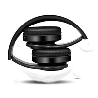 Headset Gaming Nirkabel LED Terlaris, Dapat Dilipat, Dilengkapi Mikrofon, Slot Kartu TF, Fone De Ouvido, Auriculares