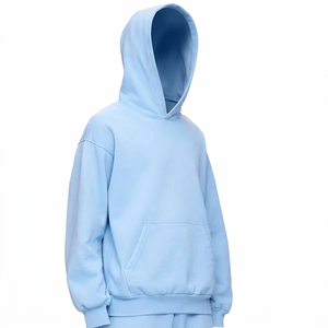 Men Casual Knitted Clothing Manufacturer Rhinestone Hoodie <b>Personalized</b> Logo Printing Thick Trendy Vintage Winter Fleece - Product Image 4