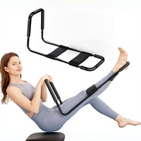 Estirador de Isquiotibiales Ajustable, Equipo de Ejercicio Físico, Entrenamiento de Flexibilidad, Dispositivo de Estiramiento Multifuncional