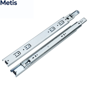 Gấp ba lần mở rộng đầy đủ bóng mang Ngăn kéo trượt-Kết thúc Kẽm với logo tùy chỉnh cho đường ray tủ - Product Image 6