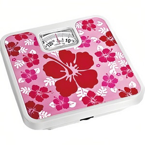 Multiple Patterns Medical <span class=keywords><strong>Precise</strong></span> 130kg/286Ib Analog Measuring Personal Body Healthy Human Weighing Mechanical Bathroom Scale - Product Image 2
