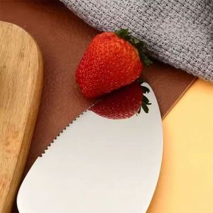High Quality Stainless Steel Cake Knife Set and Spatula for Cutting at Wedding and Birthday <b>Parties</b> - Product Image 6