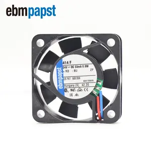 ebmpapst 414F 24V DC 0.8W 4CM 40x40x10mm 4010 33mA Ball Bearing Inverter Small High End Instrument Axial Flow Cooling Fan