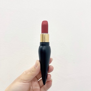 <span class=keywords><strong>Rouge</strong></span> à lèvres mat velours longue durée imperméable avec un design de cône noir luxueux |   Cosmétiques de maquillage <span class=keywords><strong>sans</strong></span> cruauté - Product Image 3