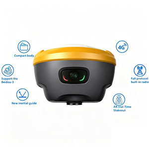 Receptor GNSS RTK de Alto Rendimiento de 1408 Canales, Receptor GPS para Base y Rover, GPS 4G, Red Completa RTK M68UGI-J para Topografía - Product Image 3
